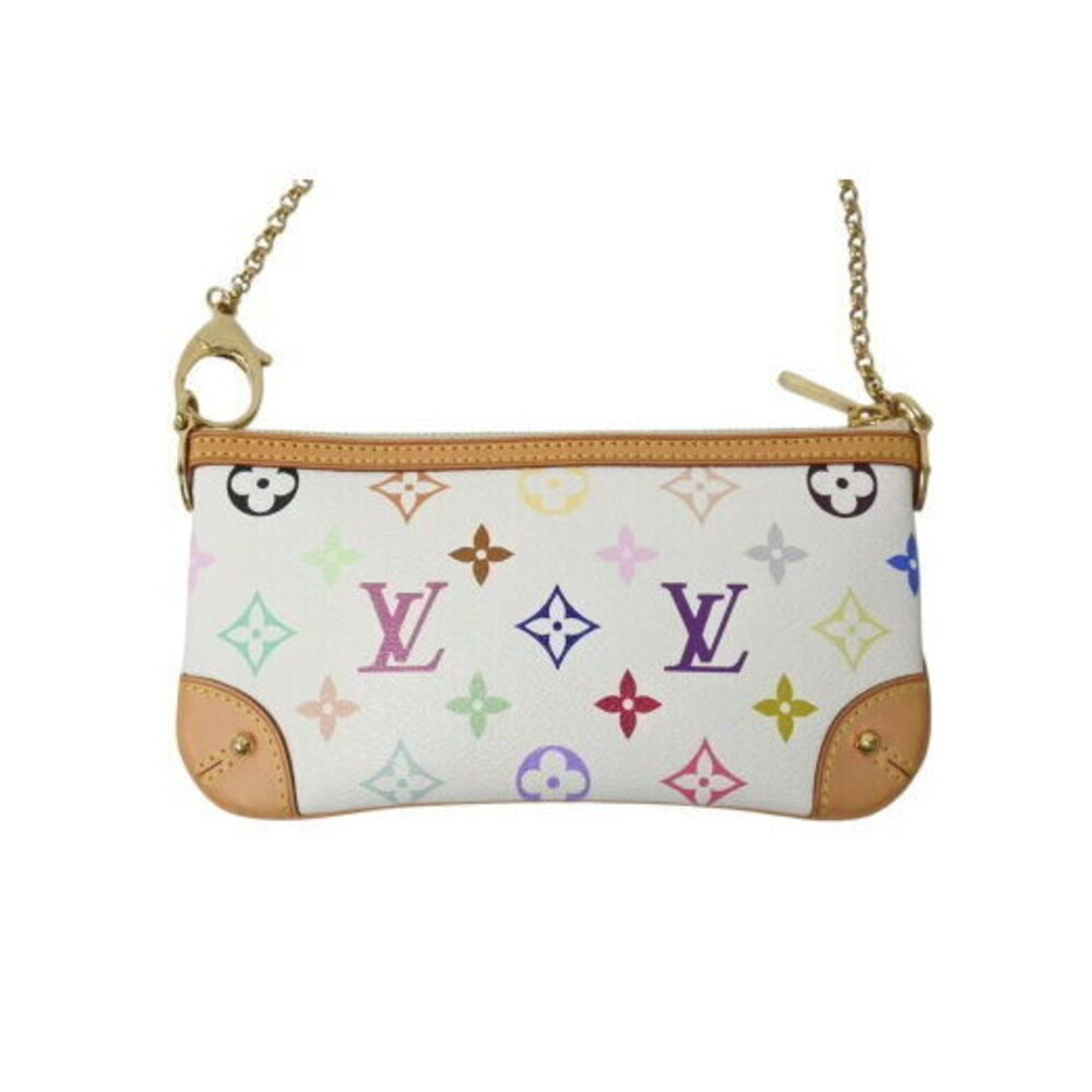 Louis Vuitton Milla Accessory Pouch Monogram Multicolore Multicolor White - Picture 3 of 8